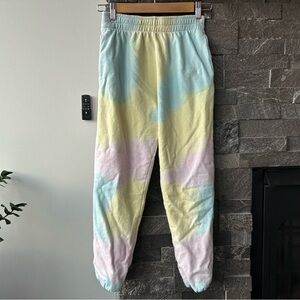 Frankie's Bikinis Pastel Tie-Dye Joggers